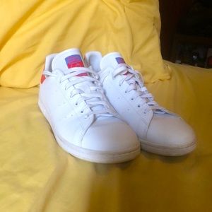 Adidas Original Stand Smith White vivid red men’s shoes